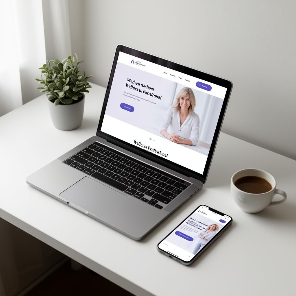 Web profesional adaptada a ordenador y móvil
